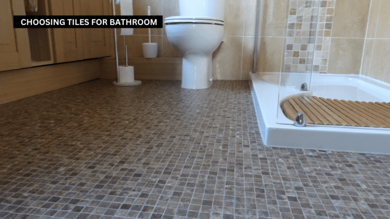 How to choose Tiles for Bathroom? | Bathroom Tiles