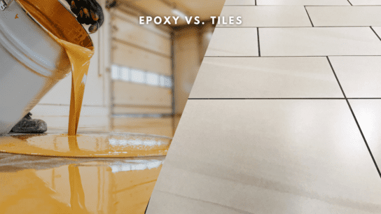 Epoxy Vs Tiles | Which Is the Best Flooring option? | Tile vs. Epoxy Coating | Tiles | Epoxy