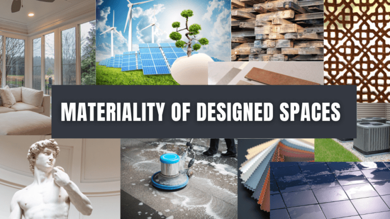 Exploring the World of Materials for Designed Spaces